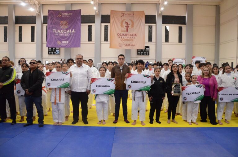 Tlaxcala recibe a más de mil asistentes en el torneo nacional de judo “tomoyoshi yamaguchi”