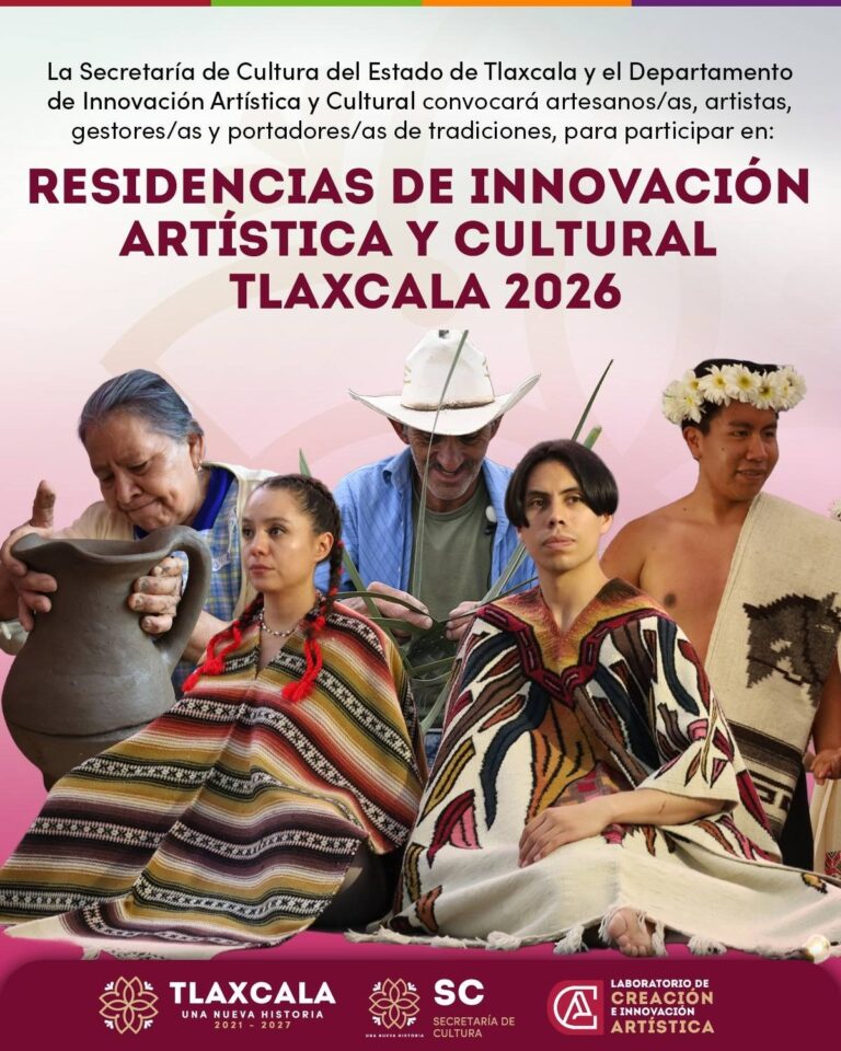 Secretaría de cultura abre residencias de innovación 2026 con estímulos económicos para creadoras y creadores