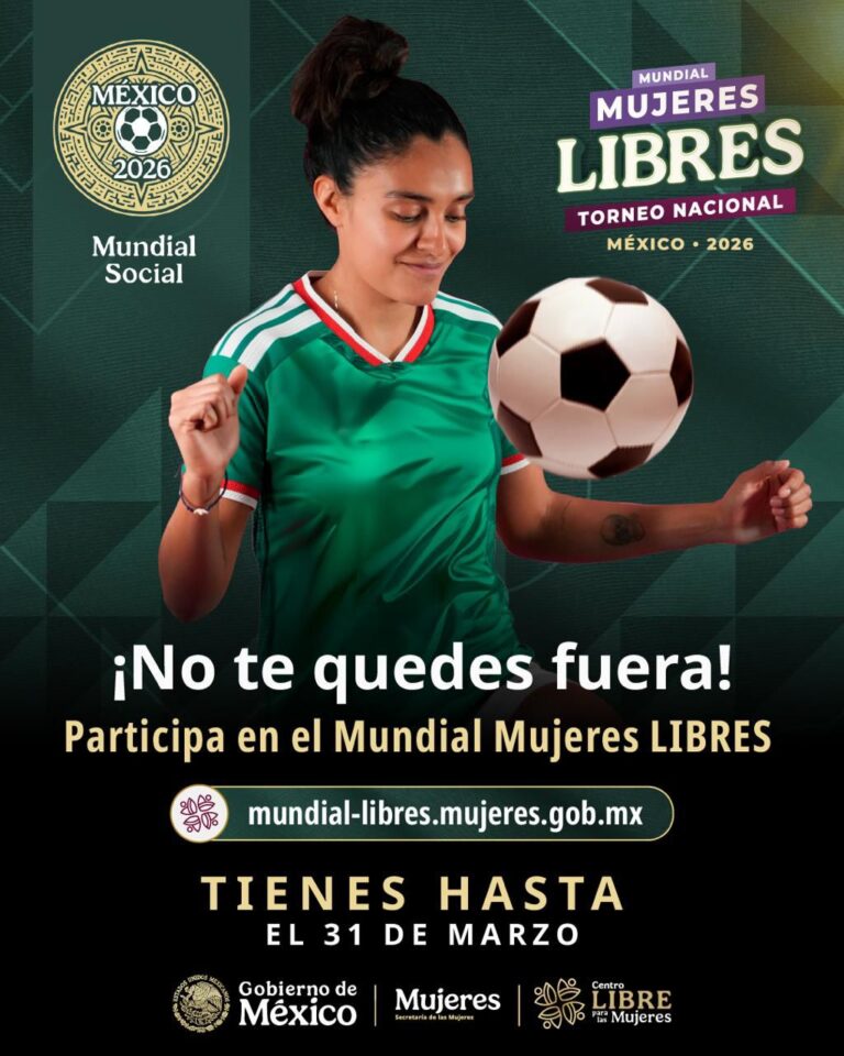 Amplían plazo para registrarse en el mundial mujeres libres; SMET invita a tlaxcaltecas a participar