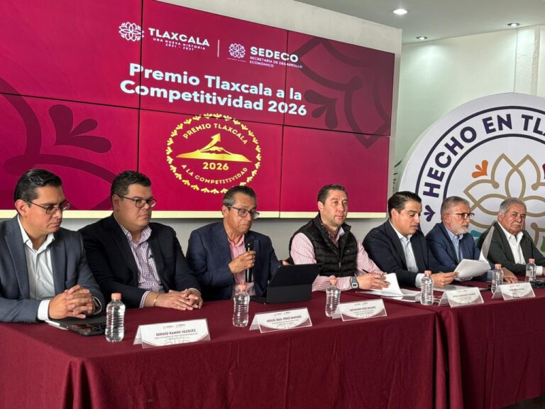 Lanza Sedeco convocatoria del premio tlaxcala a la competitividad 2026