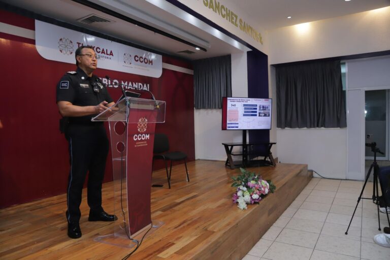 Aumentan 66% Detenciones en Tlaxcala en el Primer Trimestre del Año: SSC