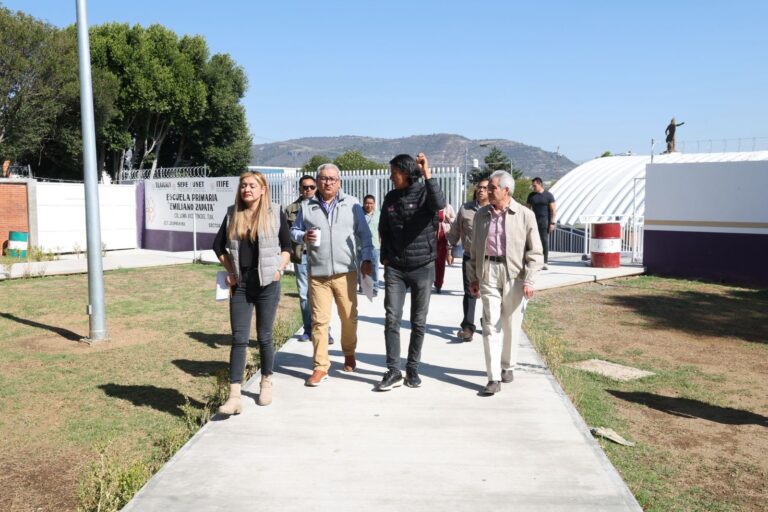 Lista nueva sede de primaria “Emiliano Zapata” para recibir a estudiantes el 15 de abril