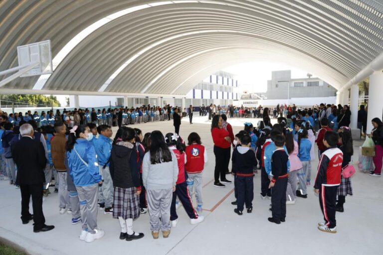 800 Estudiantes Estrenan Instalaciones de la Primaria ‘Emiliano Zapata