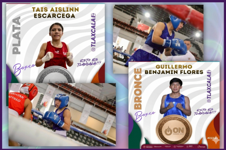 Tlaxcala Cierra su Participación en Boxeo con dos Medallas en la Olimpiada Nacional