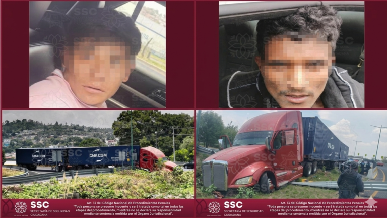 Gobierno del Estado Refuerza Seguridad y Logra Recuperar Tráiler Robado; Hay dos Detenidos