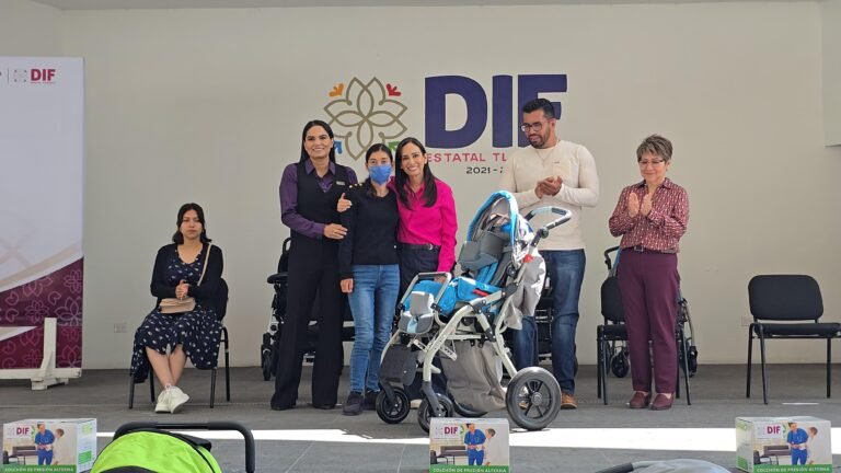 Sedif transforma vidas: entrega apoyos funcionales a personas con discapacidad
