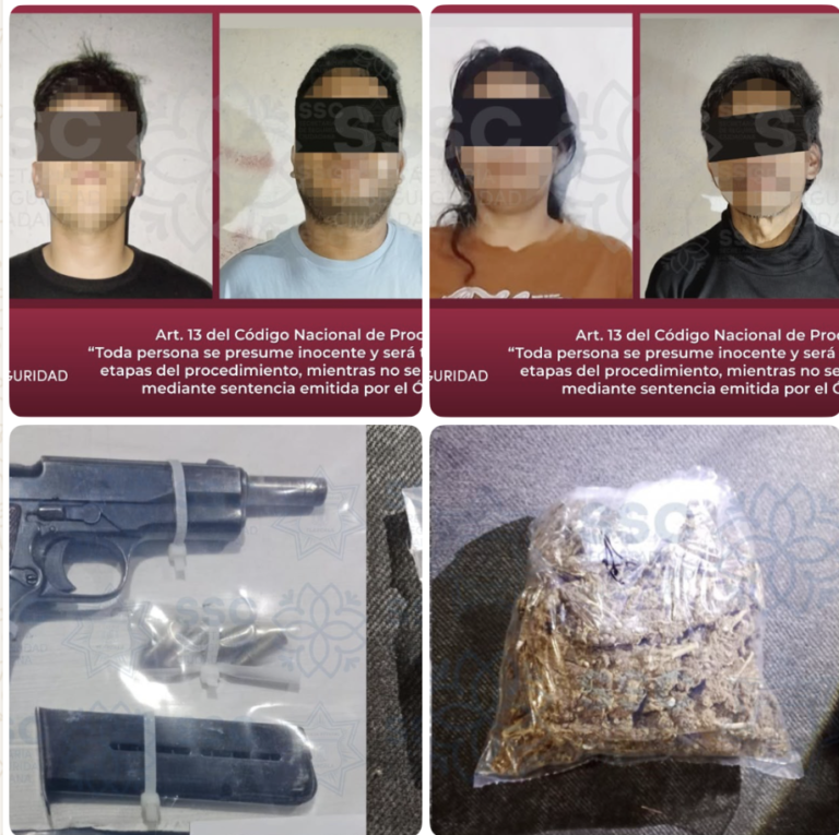 Estrategia de Seguridad Conjunta Permite la Detención de Ocho Personas en Xicohtzinco