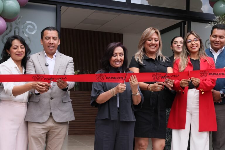 Inaugura Lorena Cuéllar Nuevo Edificio de la UBR de Papalotla y Anuncia Equipamiento
