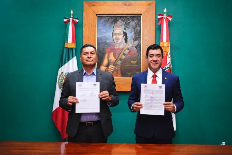 Celebran convenio Órgano de Fiscalización Superior (OFS) del Congreso del Estado de Tlaxcala y la Auditoría Superior de la Federación (ASF)
